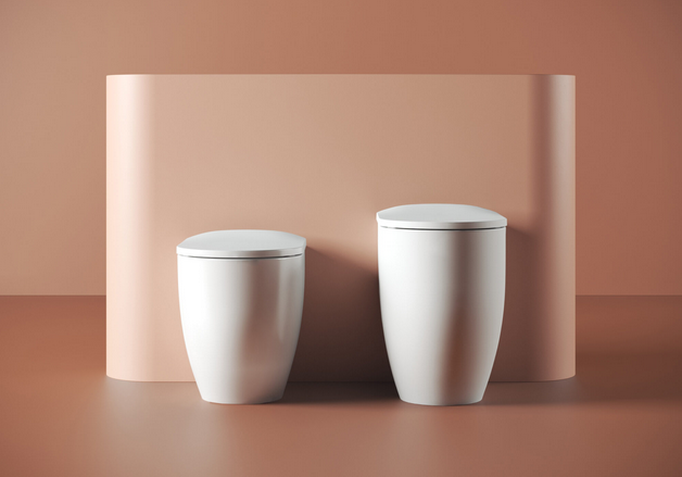 Унитаз приставной безободковый ARTCERAM Monet Plus MNV003 01 00 540 мм х 360 мм х 480 мм, c покрытием Saniglaze, смыв Whirl-Flush, с креплением, цвет Белый глянцевый