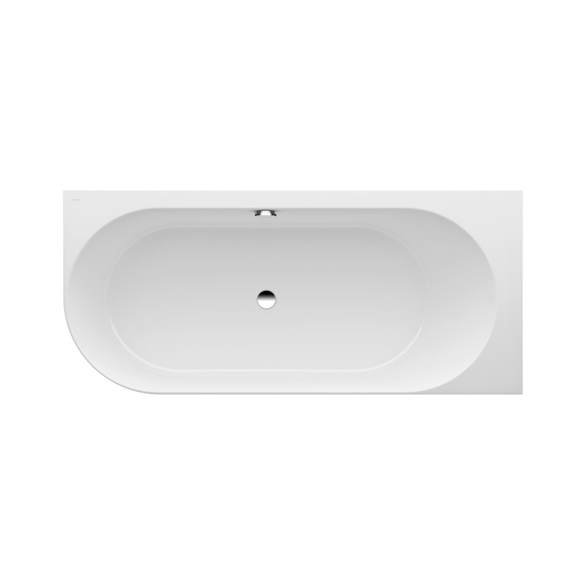 Ванна в правый угол  Laufen  Pro  2.4495.5.000.000.1, 180х80 см, из материала   Marbond, несъемная панель, белая