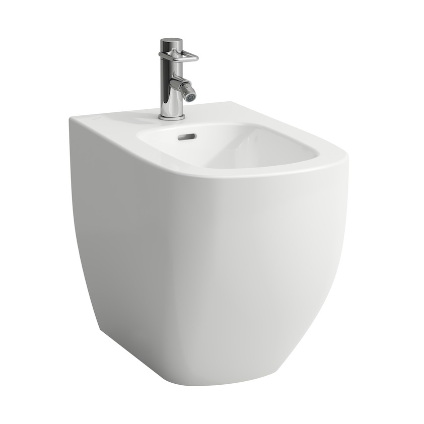 Напольное биде  Laufen  Palomba  8.3280.1.400.304.1  белое, с покрытием LCC