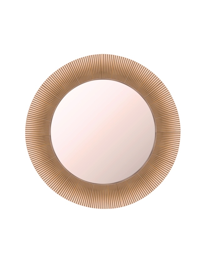 Зеркало круглое   Laufen  Kartell  3.8633.1.089.000.1  78 см, рама пластик цвет медный
