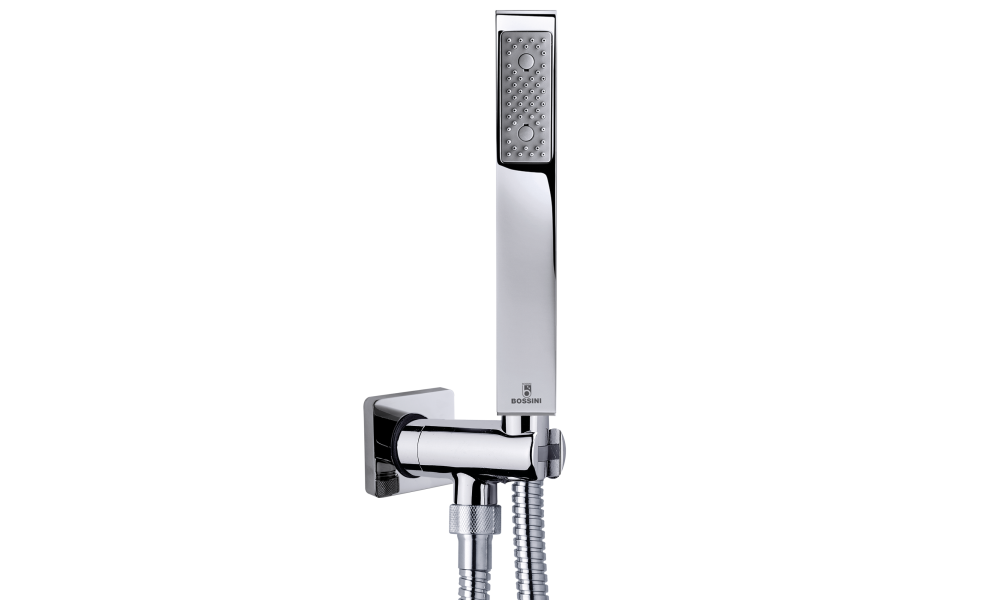 Душевой комплект BOSSINI Cube CB4004C.030 с фиксированным держателем, цвет хром