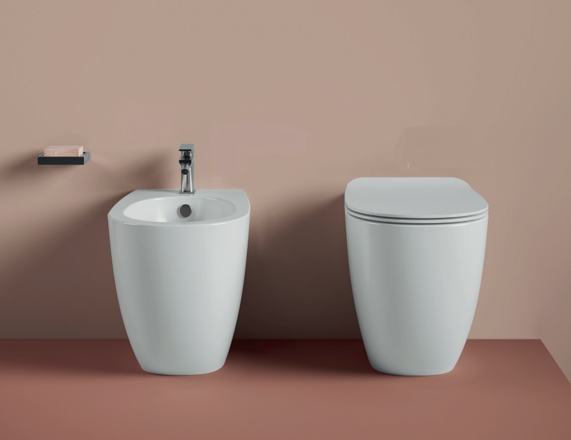 Сиденье для унитаза с крышкой ARTCERAM FILE 2.0 FLA014 17 soft-close, slim, чёрный матовый