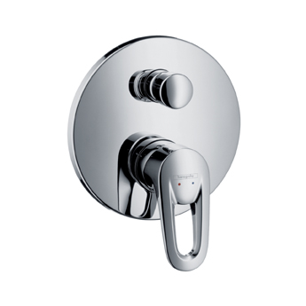 Наружная часть смесителя для ванны Hansgrohe Metropol E 14475000 Хром с переключателем (изделие снято с производства)