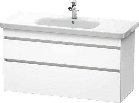 Тумба подвесная под раковину Duravit DuraStyle DS649501818 белый матовый