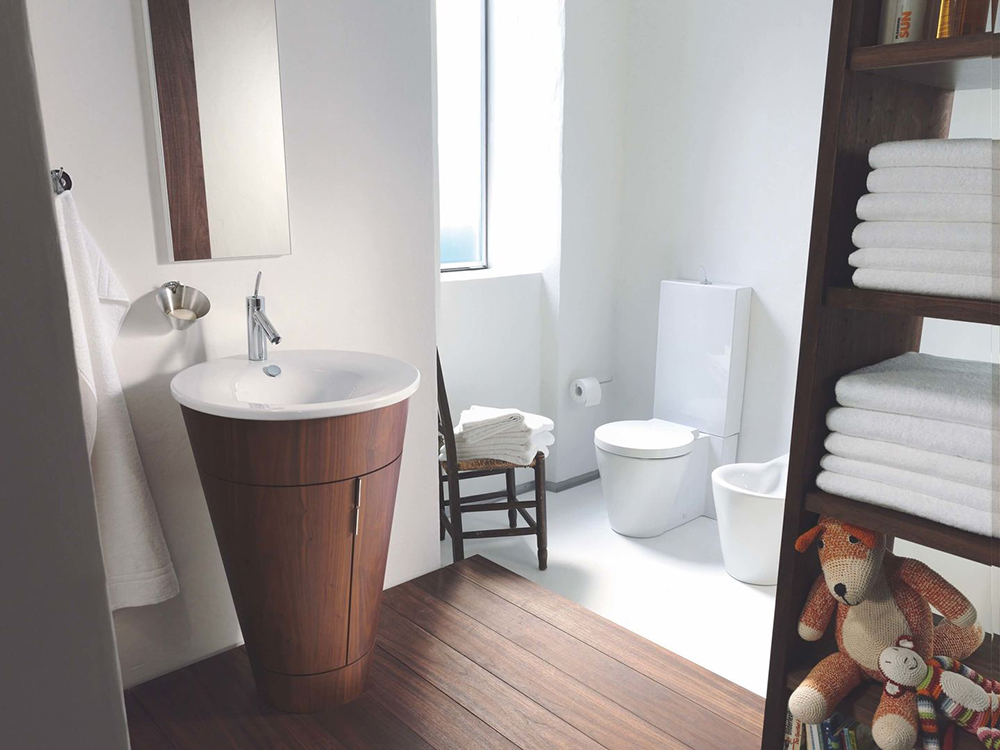 Тумба напольная под раковину Duravit Starck 1 S1 9520 1313 американский орех