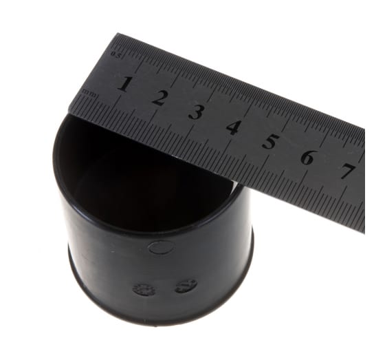 Погружной стакан с мембраной для сифона TECE TECEdrainline 660016 "заниженный", чёрный