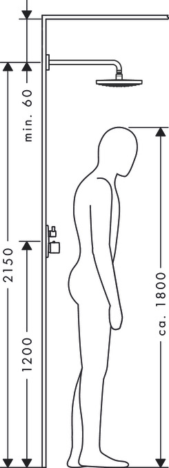 Верхний душ Hansgrohe Raindance Select S 300 2jet 27378400 белый/хром