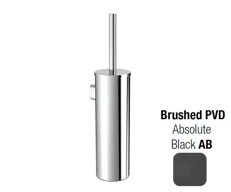Ершик для унитаза подвесной ALMAR Shower Accessories  E068005.AB цвет Черный металл брашированный PVD Absolute Black
