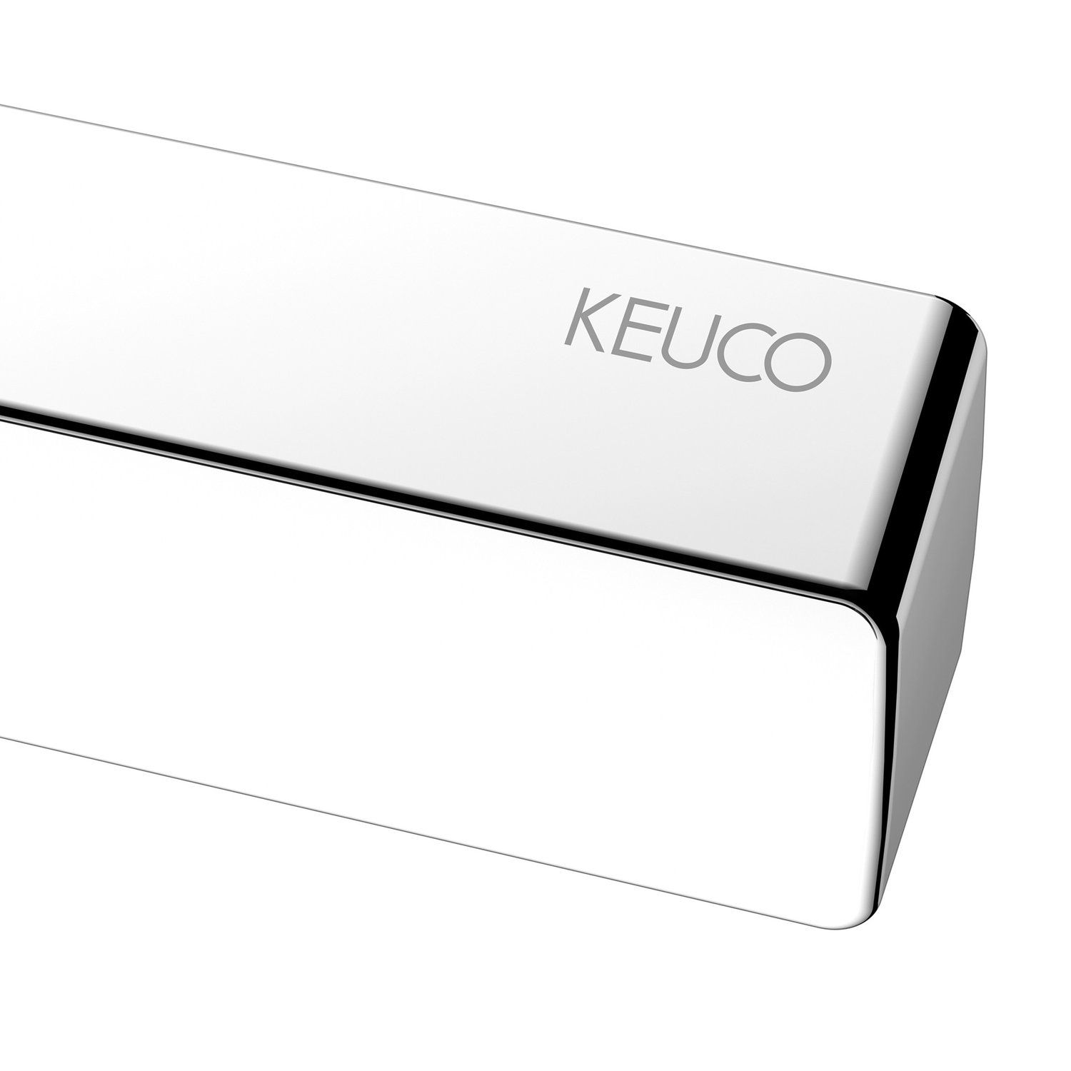 Держатель туалетной бумаги открытой формы KEUCO AVENO 14662 010000 с роликовым тормозом, с клеевым комплектом, цвет Хром