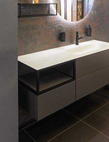 Полка внутренняя для открытой структуры BMT BLEUS 4.0 971 811 046 090.0   460х18х460 мм, цвет Porfido Opaco