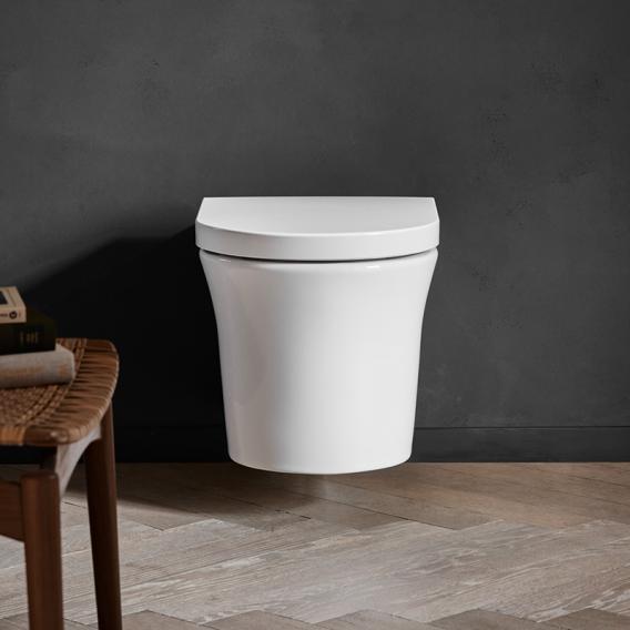 Унитаз подвесной Duravit White Tulip 2576092000 540 мм х 370 мм, с HygieneFlush, с вертикальным смывом, с креплением Durafix, с покрытием HygieneGlaze, белый