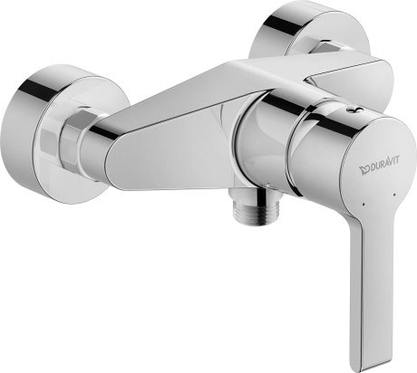 Однорычажный смеситель для душа Duravit B.2 B24230000010 , Хром