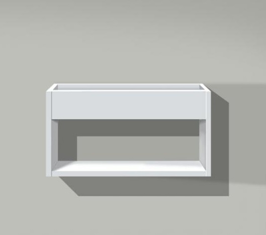 Полочка настенная Duravit Ketho KT253701818 белая матовая 