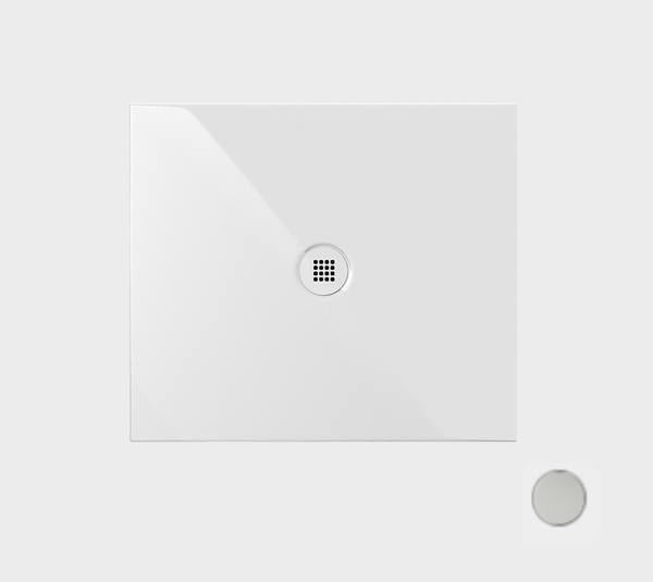 Керамический поддон GSI PURA H2 46080717 700х800х20 мм, цвет Cenere Matte