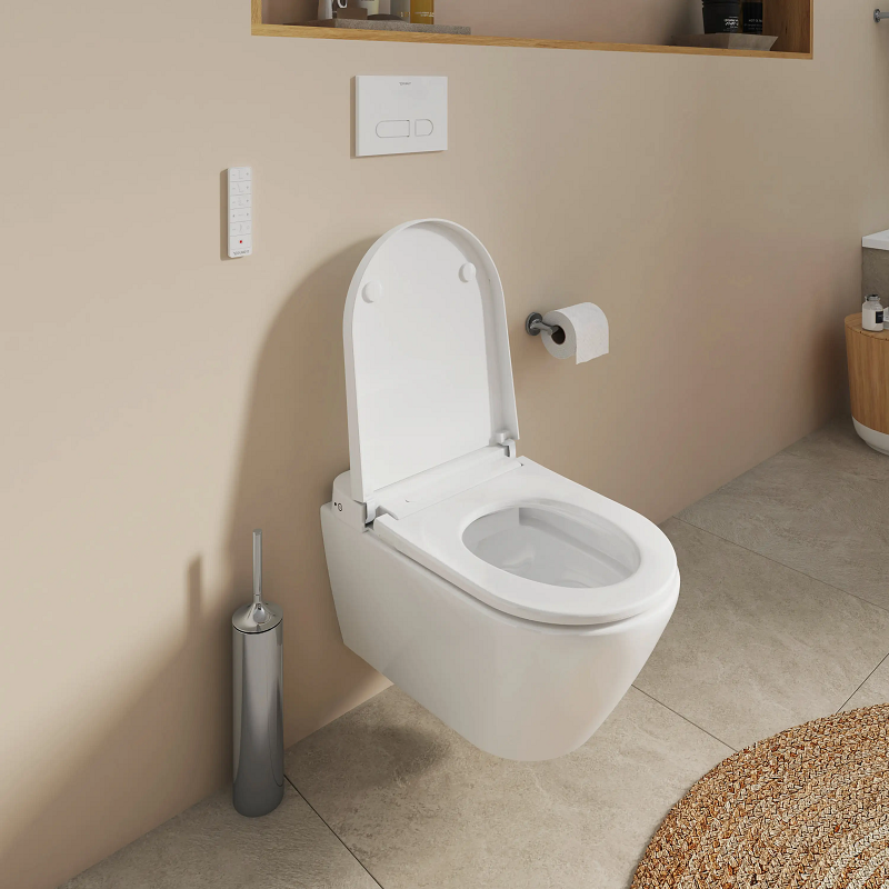 Крышка-биде для унитаза со скрытым подключением Duravit SensoWash D-Neo 614700012002340, цвет Белый глянцевый