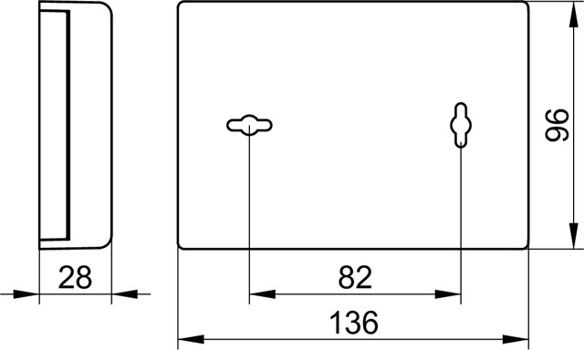 Дозатор гигиенических пакетиков KEUCO Universal 04976 010000 хром