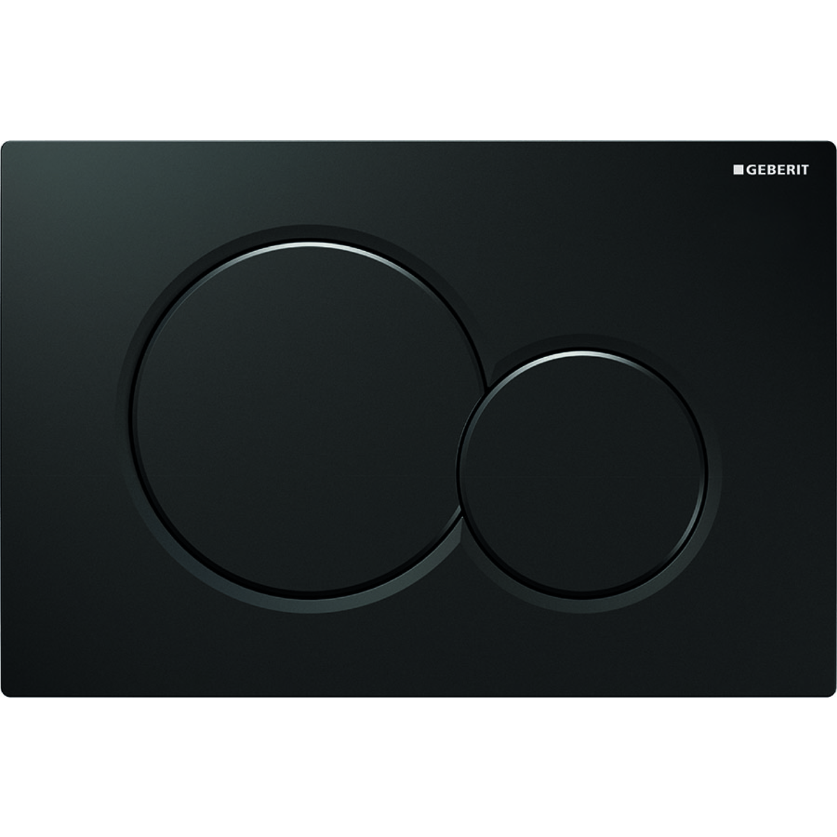 Смывная клавиша Geberit Sigma01 115.770.DW.5 чёрная