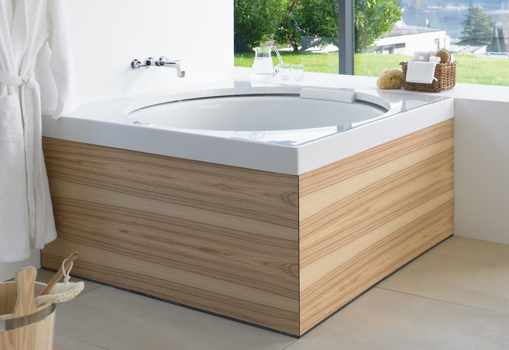 Акриловая встраиваемая ванна Duravit Blue Moon 700143000000000 1400 х 1400