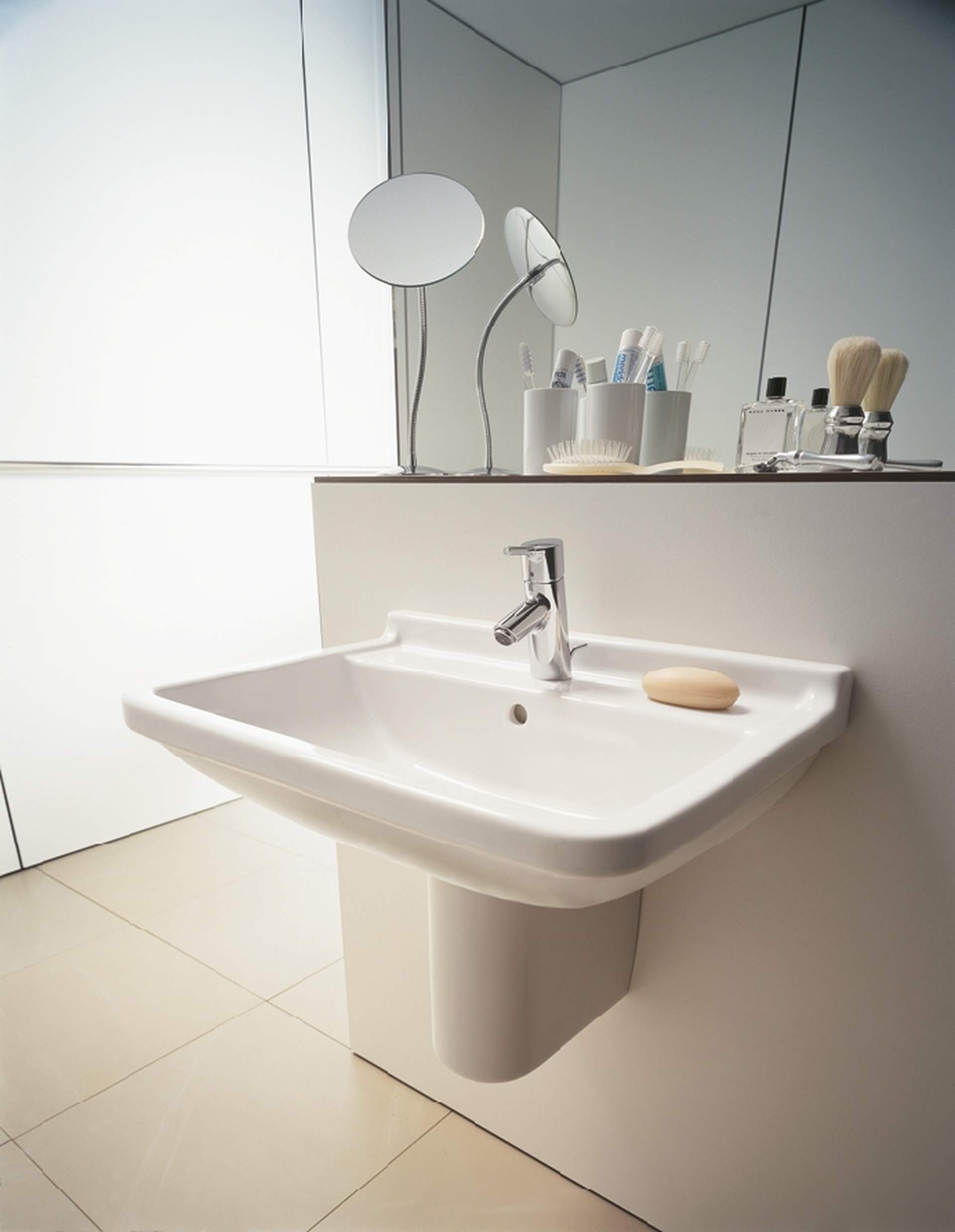 Полупьедестал Duravit Starck 3 0865150000 для раковины, белый 