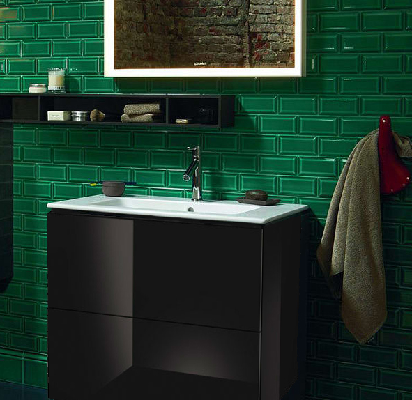 Тумба подвесная под раковину Duravit L-Cube LC624104040 черный