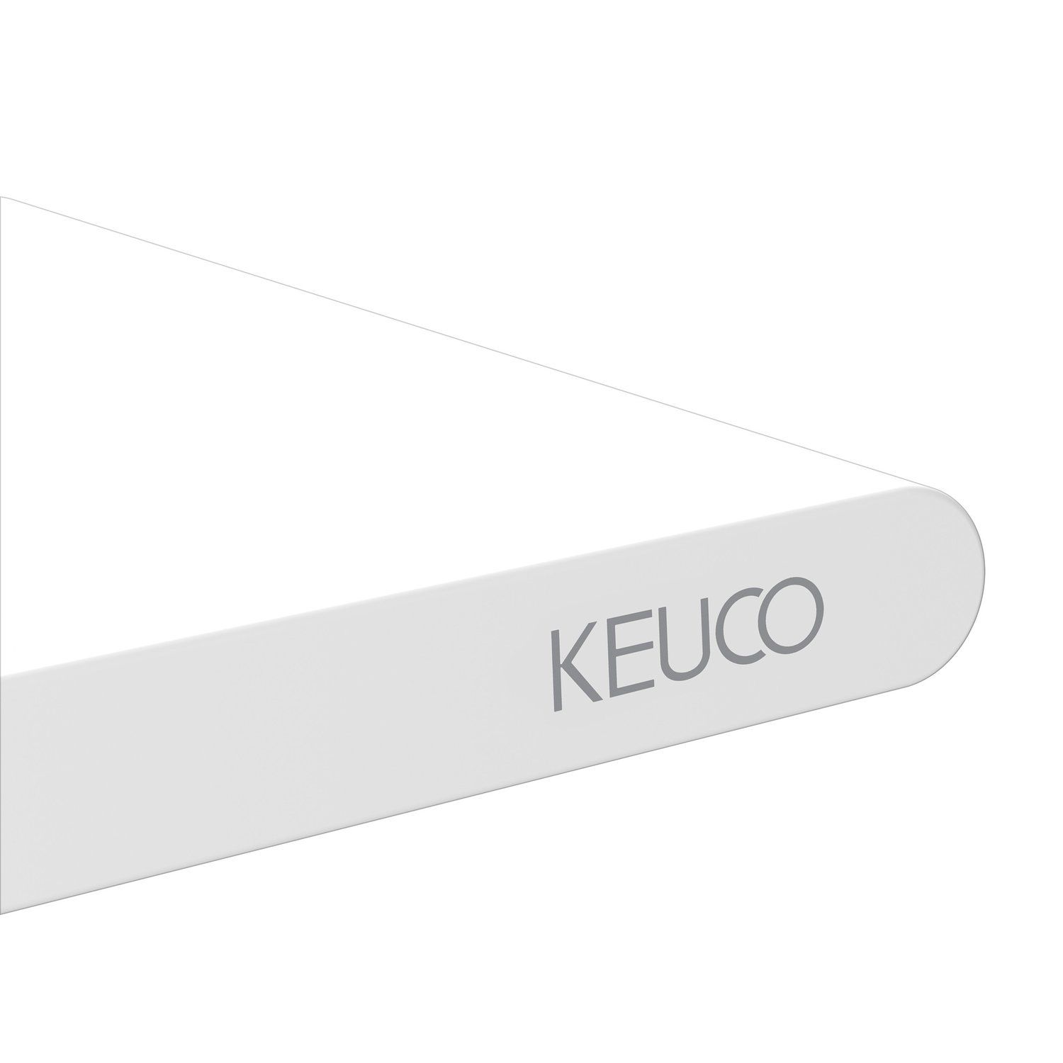 Полочка для душа KEUCO AVENO 14658 510000 с клеевым комплектом, цвет Белый матовый