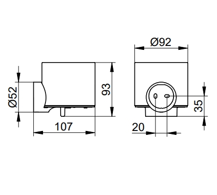 Дозатор для жидкого мыла KEUCO COLLECTION REVA 12852 379000 Чёрный матовый