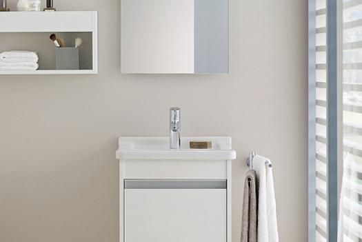 Тумба подвесная под раковину Duravit Ketho KT6662R4949 1 дверца, правая, графит матовый (изделие снято с производства)