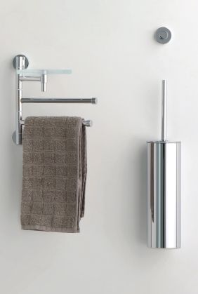 Ёршик для унитаза подвесной BERTOCCI CINQUECENTO 110 0514 0800 чёрный матовый