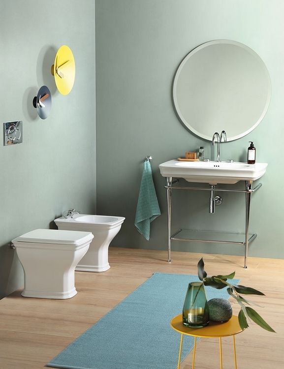 Унитаз напольный ARTCERAM CIVITAS CIV003 01 00 540 мм х 360 мм, со сливом в стену, белый глянцевый