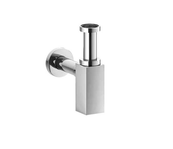 Сифон для раковины из латуни BOSSINI Quadro Line V50003.030 цвет Хром