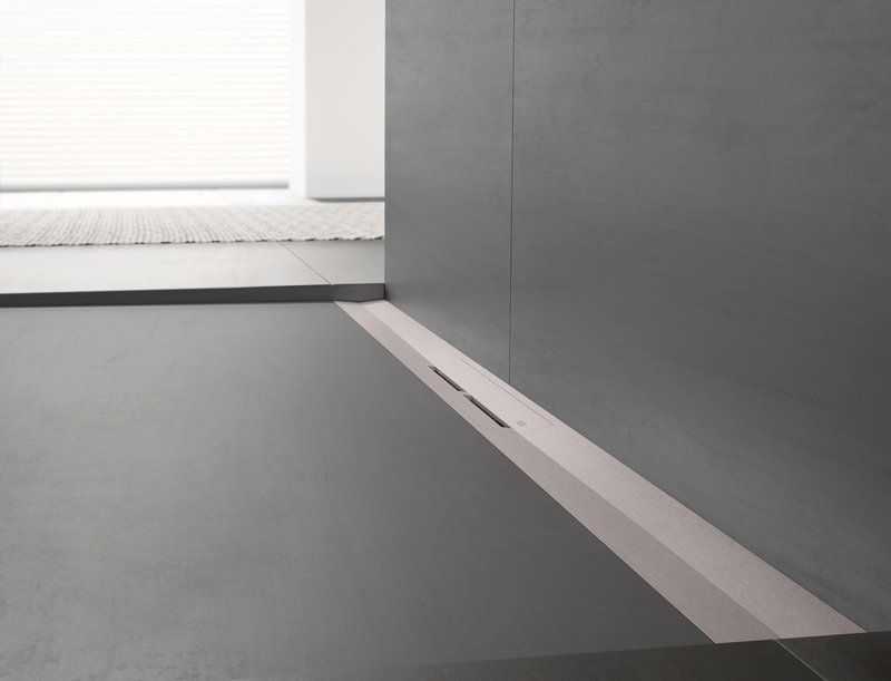 Подрезаемый дренажный канал TECE TECEdrainline 670800 800, сатин