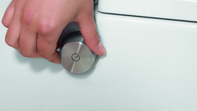 Унитаз-биде подвесной безободковый Laufen Cleanet Navia  8.2060.1.400.717.1  белый, покрытие LCC, внешний подвод воды