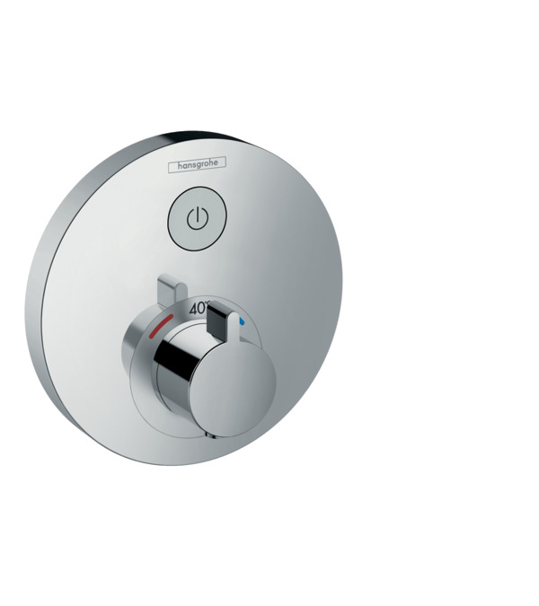 Термостат Hansgrohe ShowerSelect S 15744000 для 1 потребителя хром
