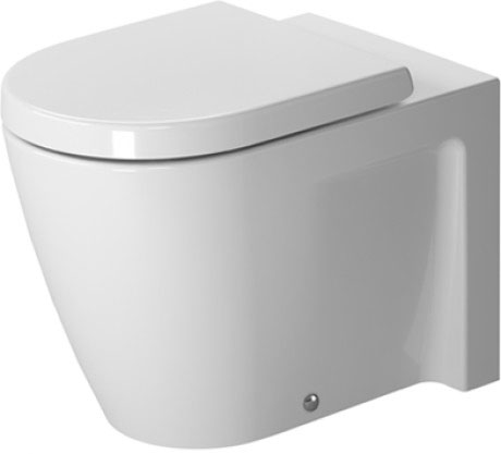 Напольный приставной унитаз Duravit Starck 2 2128090000 белый