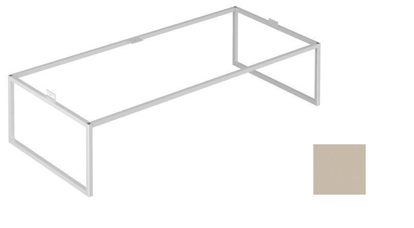 Напольные ножки Keuco Plan 32998 180004 лак кашемир матовый