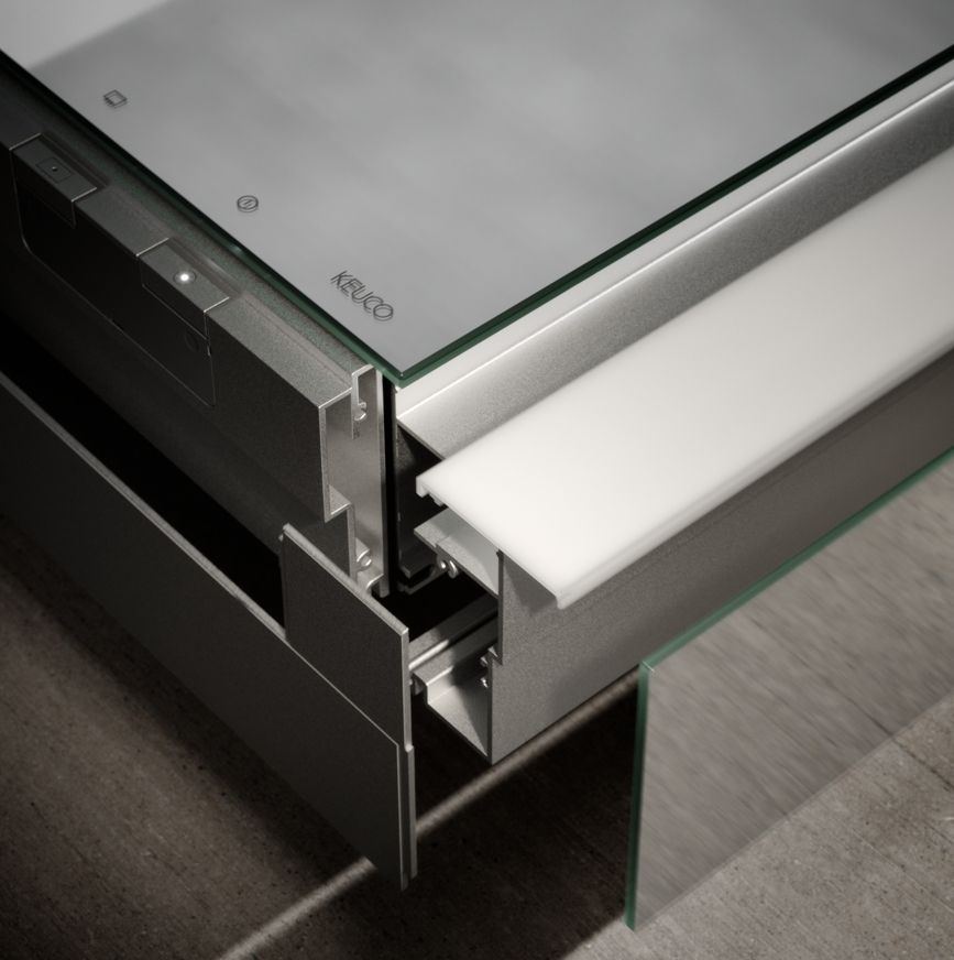 Зеркальный шкаф с подсветкой для настенного монтажа KEUCO Somaris 14502 002100 127 мм х 800 мм х 710 мм, с 2 поворотными дверцами, цвет корпуса Зеркальный