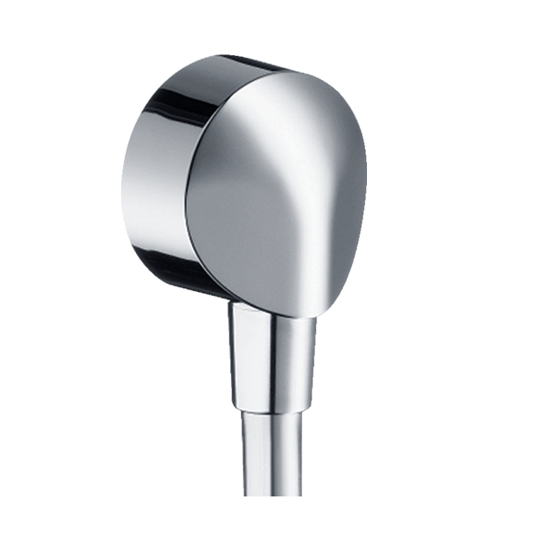 Шланговое подсоединение с клапаном обратного тока HANSGROHE Fixfit 27458000 цвет Хром