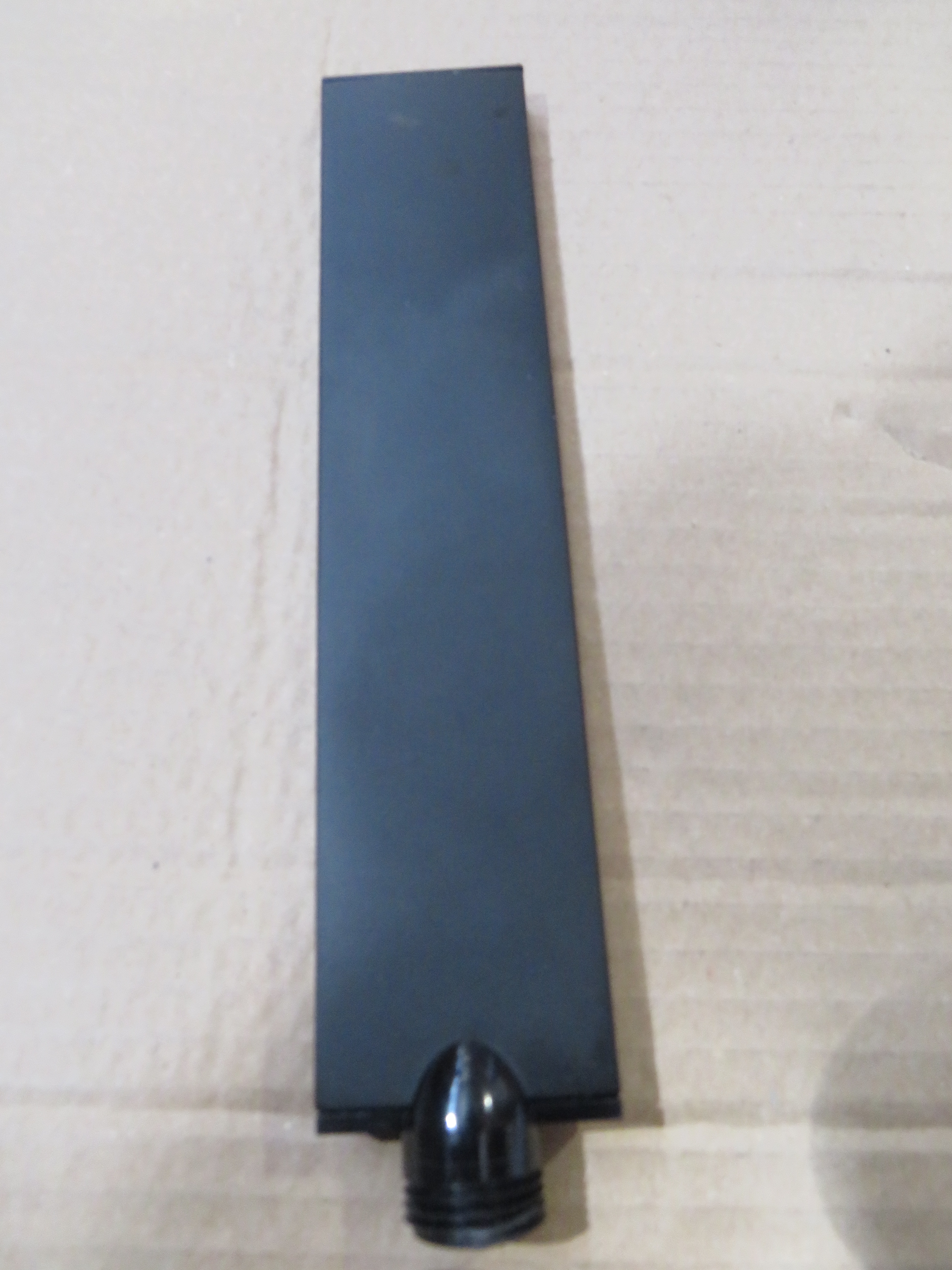 УЦЕНКА, Ручной душ Bossini Flat  B00270.073_УЦ   с моноструёй, чёрный матовый/Товар с выставки. Состояние хорошее