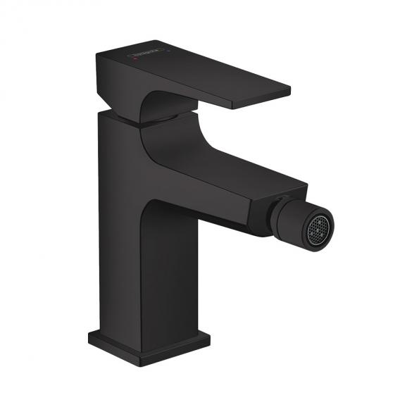 Смеситель для биде однорычажный Hansgrohe Metropol 32520670 чёрный матовый