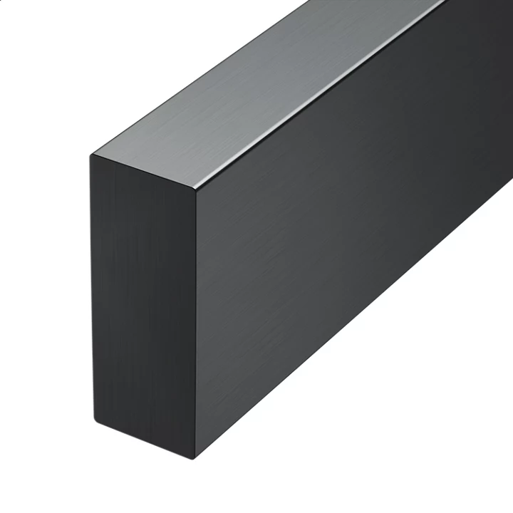 Полотенцедержатель двойной KEUCO EDITION 11 11118 130000 Чёрный шлифованный хром