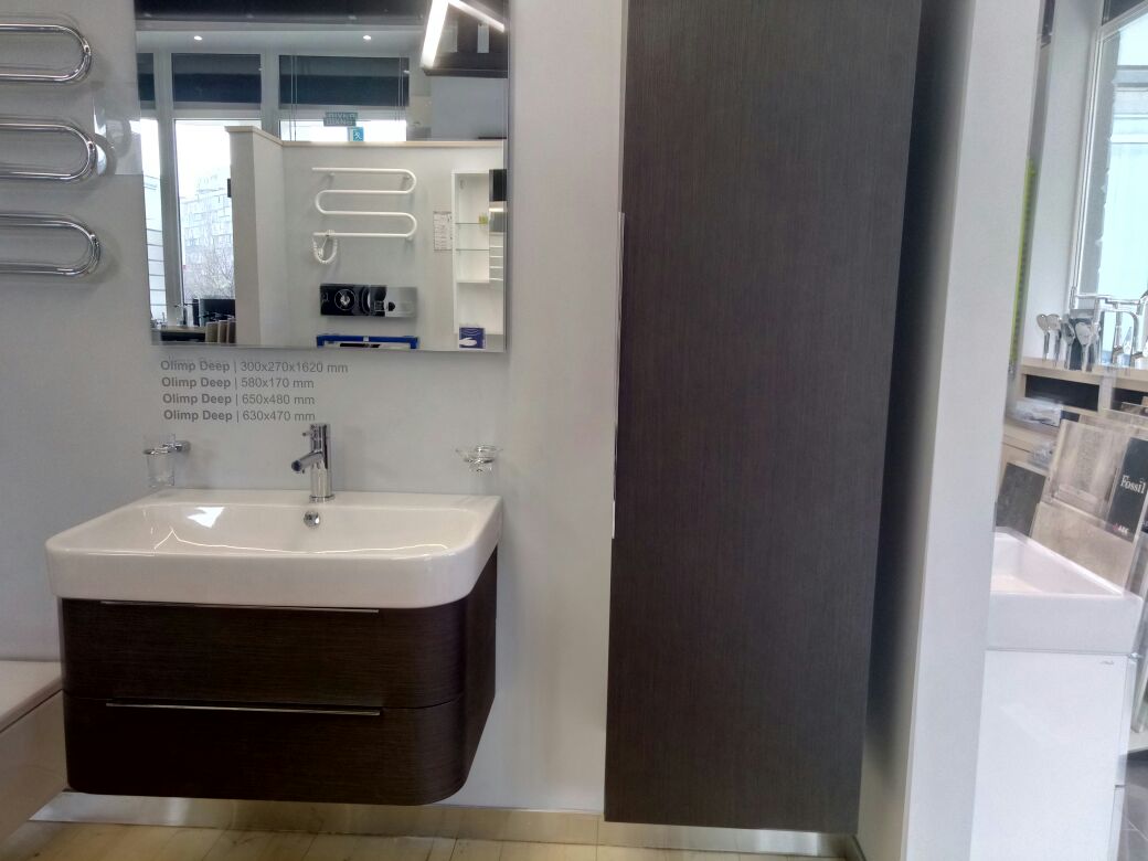 Шкаф-пенал подвесной Duravit Happy D.2 H29253L1313 американский орех