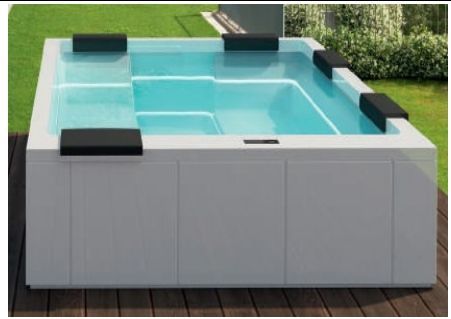 Подголовник маленький для бассейна GRUPPO TREESSE MAYA GHOST 232CUPXAN Антрацит