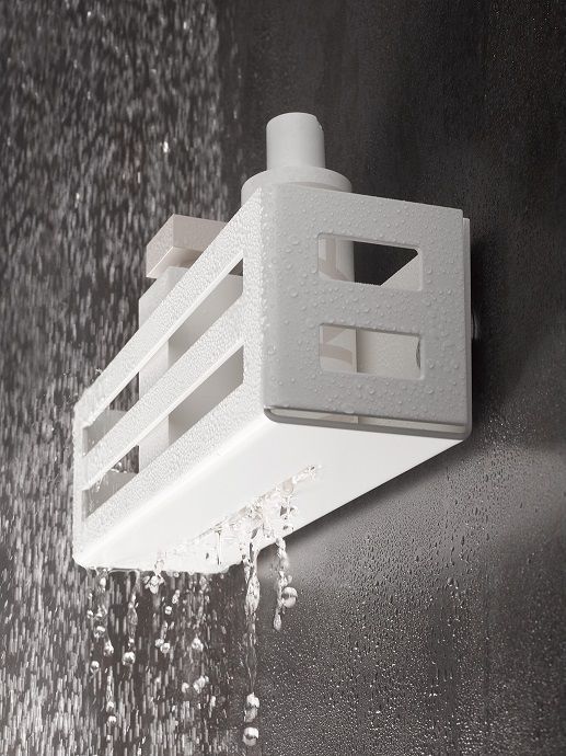 Корзинка для душа KEUCO UNIVERSAL 24954 510000 101 мм х 320 мм х 93 мм, цвет белый матовый