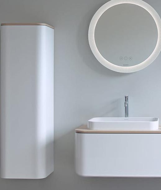 Тумба подвесная для консоли Duravit Happy D.2 Plus HP494102222 белый глянцевый