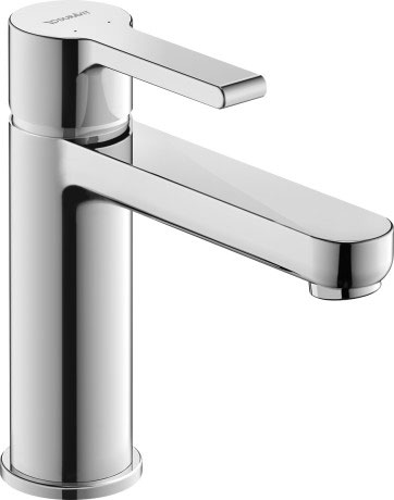 Однорычажный смеситель для раковины Duravit B.2 B21020002010 S 165 мм, Хром