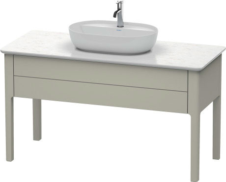 Тумба напольная под столешницу Duravit Luv LU956106060, серо-коричневый