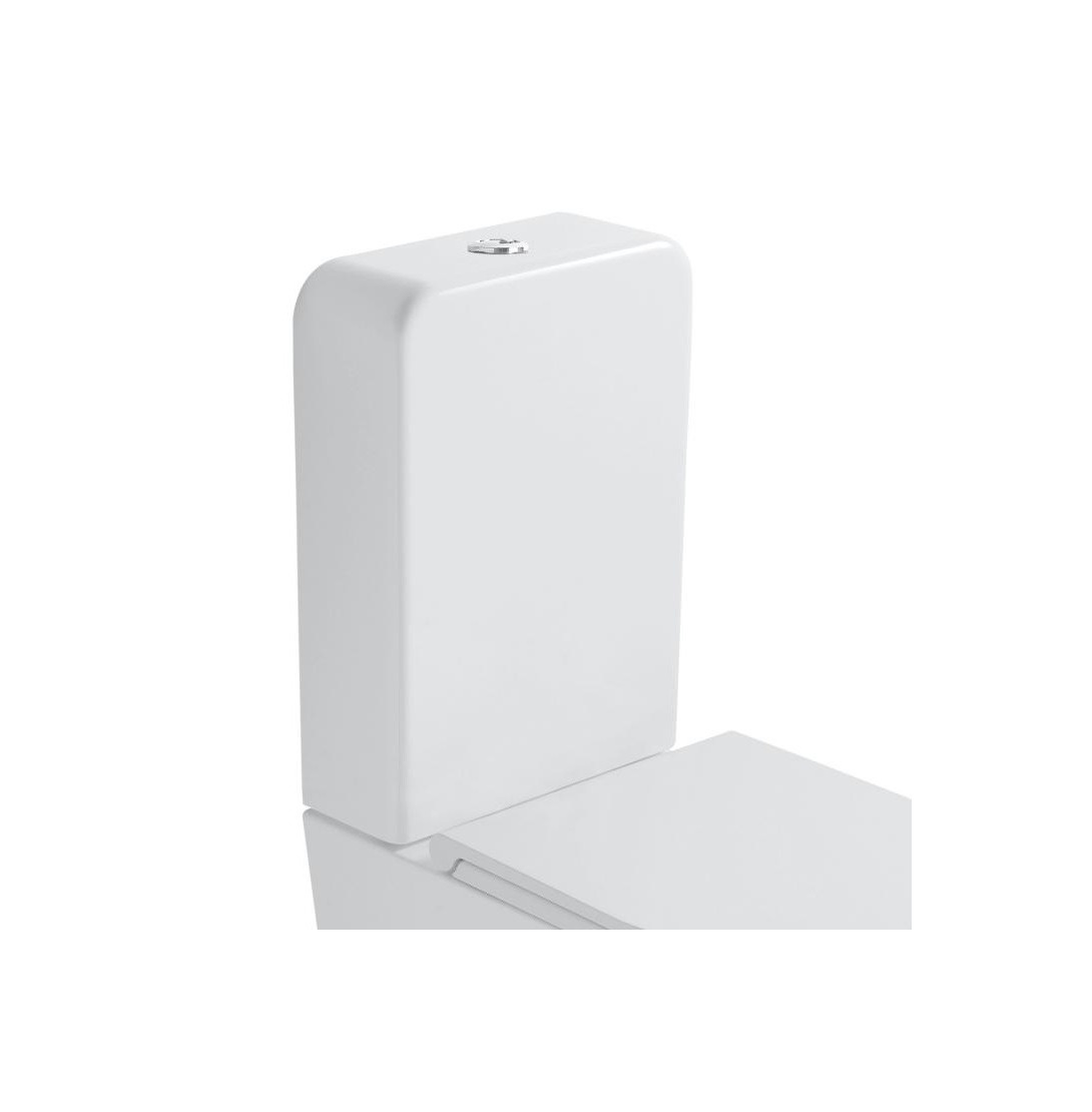 Бачок GLOBO FORTY3 FO008BI 360 мм х 490 мм, подвод воды снизу, белый глянцевый