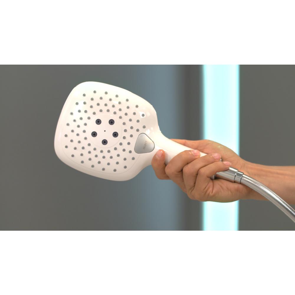 Ручной душ Hansgrohe Raindance Select E 150 3 jet 26550400 Хром/Белый