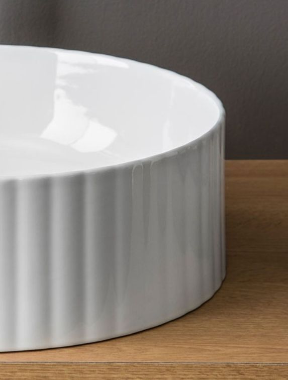 Раковина круглая накладная ARTCERAM MILLERIGHE OSL010 17 00 440 мм х 440 мм, без отверстия под смеситель, без перелива, чёрный матовый