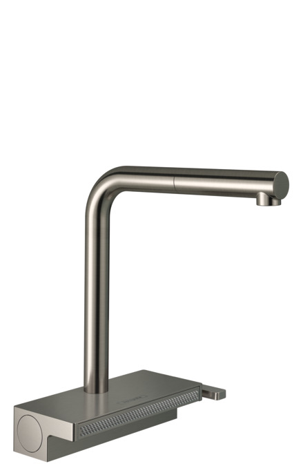 Кухонный смеситель однорычажный с вытяжным душем Hansgrohe Aquno Select M81 73836800 под сталь